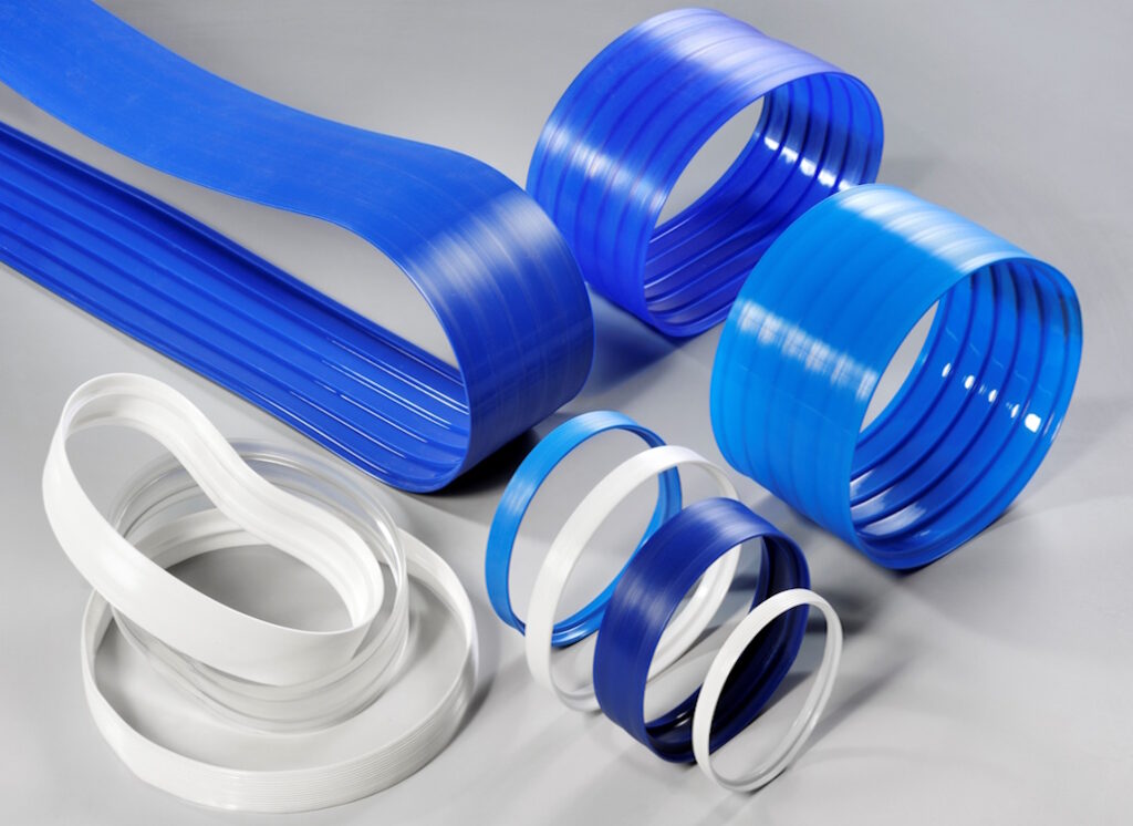pu-v-ledges belts